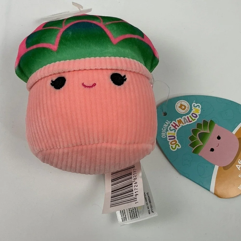 Squishmallows Arlo Succulent‎ Dog Toy Plush 5